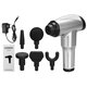 3000mAh 6 Speed Percussion Massager Deep Tissue Electric Massager 1200-4400r/min Massager for Muscle Tension Relief W/5 Massage Head 3000mAh 6 Speed Percussion Massager Deep Tissue Electric Massager 1200-4400r/min Massager for Muscle Tension Relief W/5 Massage Head