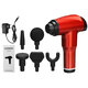 3000mAh 6 Speed Percussion Massager Deep Tissue Electric Massager 1200-4400r/min Massager for Muscle Tension Relief W/5 Massage Head 3000mAh 6 Speed Percussion Massager Deep Tissue Electric Massager 1200-4400r/min Massager for Muscle Tension Relief W/5 Massage Head