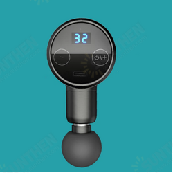 32 Gears LCD Massage Guns Type-C Rechargeable Deep Muscle Massager Guns Vibration Therapy Body Pain Relief Device 32 Gears LCD Massage Guns Type-C Rechargeable Deep Muscle Massager Guns Vibration Therapy Body Pain Relief Device