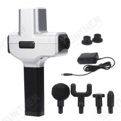 3400r/min 6 Speed Percussion Massager G un Quiet Electric Massager Professional Deep Tissue Massager for Muscle Tension Relief 3400r/min 6 Speed Percussion Massager G un Quiet Electric Massager Professional Deep Tissue Massager for Muscle Tension Relief