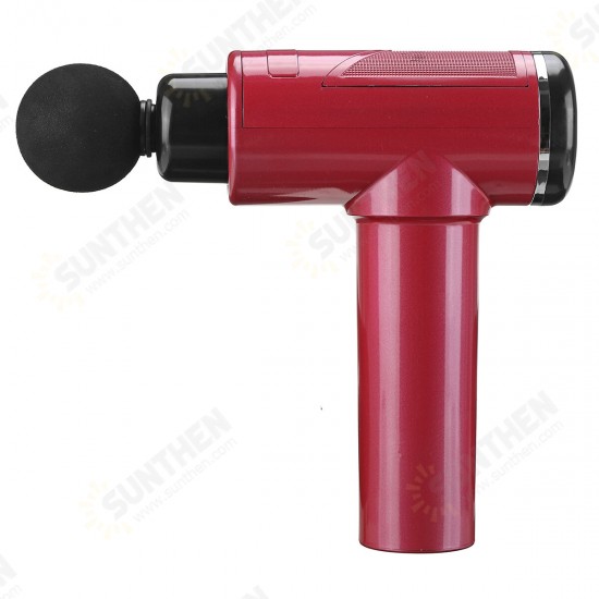 3600-4800r/min 6 Speed Muscle Relief Massage Therapy USB Vibration Deep Tissue Electric Percussion Massager Device With 5 Heads 3600-4800r/min 6 Speed Muscle Relief Massage Therapy USB Vibration Deep Tissue Electric Percussion Massager Device With 5 Heads