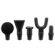 3600-4800r/min 6 Speed Muscle Relief Massage Therapy USB Vibration Deep Tissue Electric Percussion Massager Device With 5 Heads 3600-4800r/min 6 Speed Muscle Relief Massage Therapy USB Vibration Deep Tissue Electric Percussion Massager Device With 5 Heads