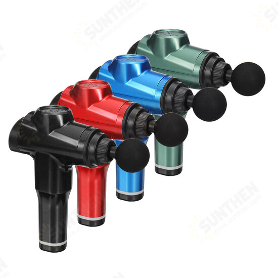 3600mAh 6 Gears Electric Percussion Massager Deep Muscle Vibration Relaxing Device With 5 Heads 3600mAh 6 Gears Electric Percussion Massager Deep Muscle Vibration Relaxing Device With 5 Heads