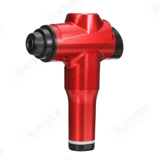 3600mAh 6 Gears Electric Percussion Massager Deep Muscle Vibration Relaxing Device With 5 Heads 3600mAh 6 Gears Electric Percussion Massager Deep Muscle Vibration Relaxing Device With 5 Heads