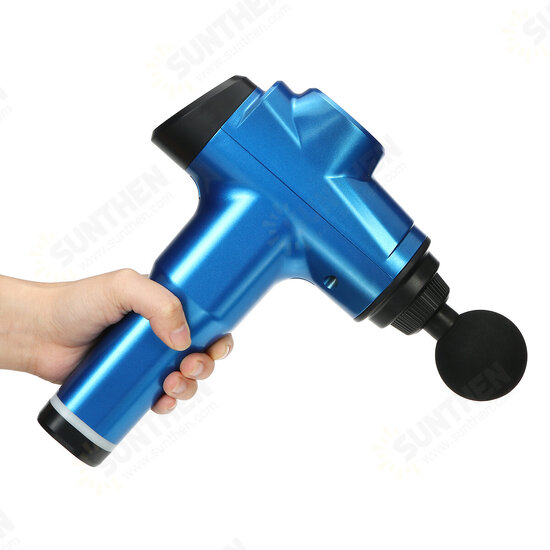 3600mAh 6 Gears Electric Percussion Massager Deep Muscle Vibration Relaxing Device With 5 Heads 3600mAh 6 Gears Electric Percussion Massager Deep Muscle Vibration Relaxing Device With 5 Heads