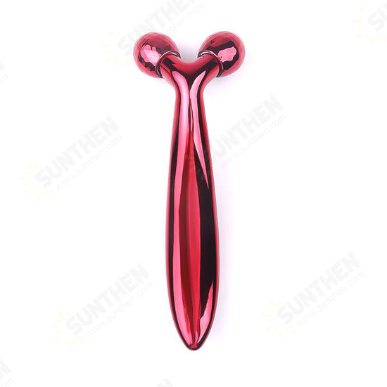 3D Roller Facial Massager Lift Skin Tightening Wrinkle Bar 360° Rotate Thin Face Massage Tool Y Shape Massager 3D Roller Facial Massager Lift Skin Tightening Wrinkle Bar 360° Rotate Thin Face Massage Tool Y Shape Massager