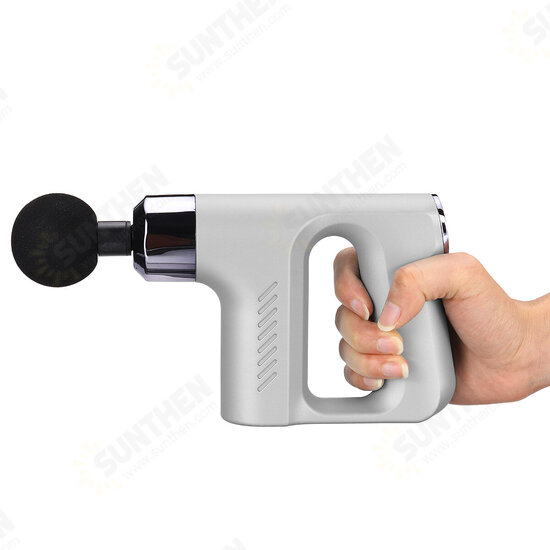 4 Heads Electric Massage Gun LCD Touch Sports Muscle Relaxing Massager 5-gear Deep Tissue Musle Massager 4 Heads Electric Massage Gun LCD Touch Sports Muscle Relaxing Massager 5-gear Deep Tissue Musle Massager