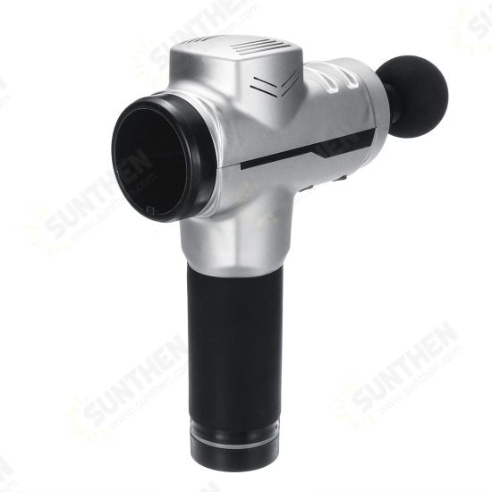 4200r/min 6 Speed 70Hz Professional Muscle Relief Massage Therapy Display Vibration Deep Tissue Electric Massager Percussion Massager Device 4200r/min 6 Speed 70Hz Professional Muscle Relief Massage Therapy Display Vibration Deep Tissue Electric Massager Percussion Massager Device