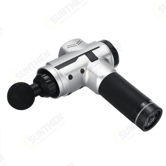 4200r/min 6 Speed 70Hz Professional Muscle Relief Massage Therapy Display Vibration Deep Tissue Electric Massager Percussion Massager Device 4200r/min 6 Speed 70Hz Professional Muscle Relief Massage Therapy Display Vibration Deep Tissue Electric Massager Percussion Massager Device