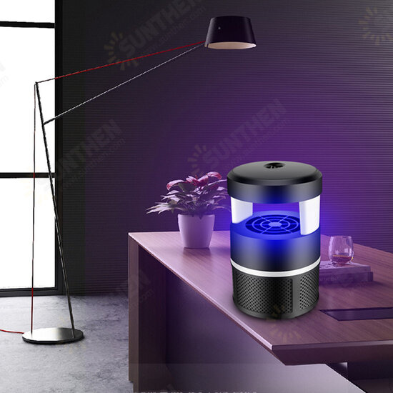 5V USB LED Electric Mosquito Insect Killer Lamp Fly Bug Pest Trap Zapper Light