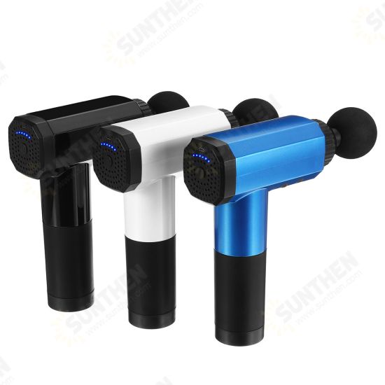 6 Gear Electric Percussion Massager USB Muscle Tissue Pain Relax Therapy Massager + 4 Heads 6 Gear Electric Percussion Massager USB Muscle Tissue Pain Relax Therapy Massager + 4 Heads
