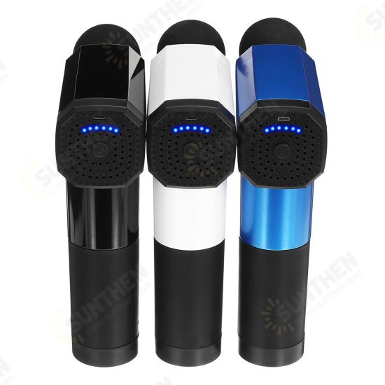 6 Gear Electric Percussion Massager USB Muscle Tissue Pain Relax Therapy Massager + 4 Heads 6 Gear Electric Percussion Massager USB Muscle Tissue Pain Relax Therapy Massager + 4 Heads