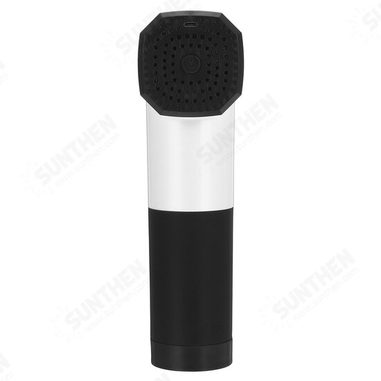 6 Gear Electric Percussion Massager USB Muscle Tissue Pain Relax Therapy Massager + 4 Heads 6 Gear Electric Percussion Massager USB Muscle Tissue Pain Relax Therapy Massager + 4 Heads