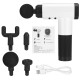 6 Gear Electric Percussion Massager USB Muscle Tissue Pain Relax Therapy Massager + 4 Heads 6 Gear Electric Percussion Massager USB Muscle Tissue Pain Relax Therapy Massager + 4 Heads