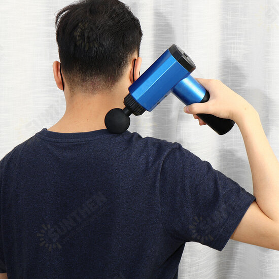 6 Gear Electric Percussion Massager USB Muscle Tissue Pain Relax Therapy Massager + 4 Heads 6 Gear Electric Percussion Massager USB Muscle Tissue Pain Relax Therapy Massager + 4 Heads