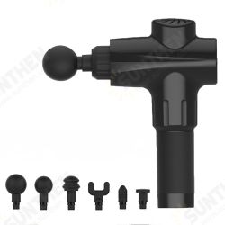 6 Heads Electric Fascia Percussive Massager 6 Speeds Rechargeable Deep Muscle Relaxing Therapy Device 6 Heads Electric Fascia Percussive Massager 6 Speeds Rechargeable Deep Muscle Relaxing Therapy Device