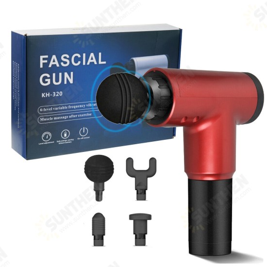 6 Speed Massage Guns Deep Muscle Massager Muscle Pain Body Neck Massage Exercising Relaxation Slimming Shaping Pain Relief 6 Speed Massage Guns Deep Muscle Massager Muscle Pain Body Neck Massage Exercising Relaxation Slimming Shaping Pain Relief