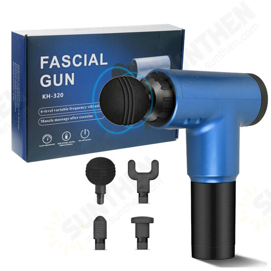 6 Speed Massage Guns Deep Muscle Massager Muscle Pain Body Neck Massage Exercising Relaxation Slimming Shaping Pain Relief 6 Speed Massage Guns Deep Muscle Massager Muscle Pain Body Neck Massage Exercising Relaxation Slimming Shaping Pain Relief