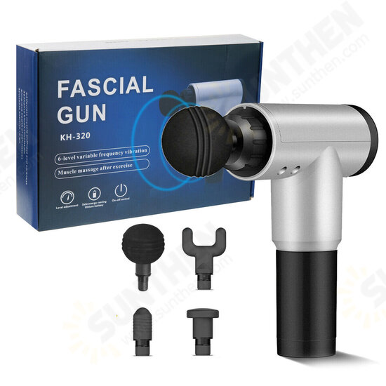 6 Speed Massage Guns Deep Muscle Massager Muscle Pain Body Neck Massage Exercising Relaxation Slimming Shaping Pain Relief 6 Speed Massage Guns Deep Muscle Massager Muscle Pain Body Neck Massage Exercising Relaxation Slimming Shaping Pain Relief