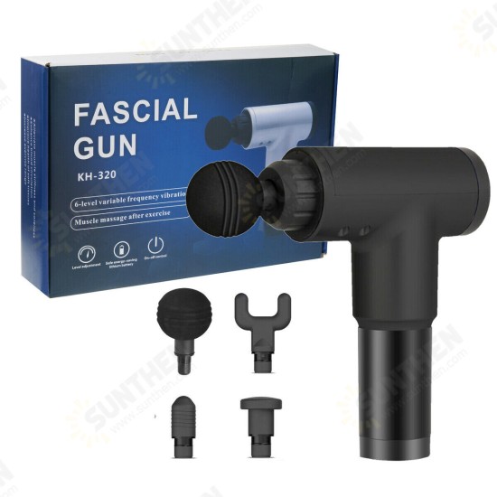 6 Speed Massage Guns Deep Muscle Massager Muscle Pain Body Neck Massage Exercising Relaxation Slimming Shaping Pain Relief 6 Speed Massage Guns Deep Muscle Massager Muscle Pain Body Neck Massage Exercising Relaxation Slimming Shaping Pain Relief