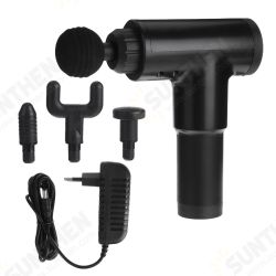 6 Speed Percussion Massager Muscle Relief 2100-3600rpm Sports Gym Electric Massager High Frequency Vibration W/ 4 Heads 6 Speed Percussion Massager Muscle Relief 2100-3600rpm Sports Gym Electric Massager High Frequency Vibration W/ 4 Heads