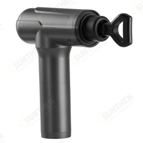 6 Speed USB Electric Fasic Massage Guns Deep Tissue Percussion Massager Muscle Vibrating Relaxing Pain Relief Device W/ 6 Heads 6 Speed USB Electric Fasic Massage Guns Deep Tissue Percussion Massager Muscle Vibrating Relaxing Pain Relief Device W/ 6 Heads
