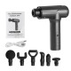 6 Speed USB Electric Fasic Massage Guns Deep Tissue Percussion Massager Muscle Vibrating Relaxing Pain Relief Device W/ 6 Heads 6 Speed USB Electric Fasic Massage Guns Deep Tissue Percussion Massager Muscle Vibrating Relaxing Pain Relief Device W/ 6 Heads