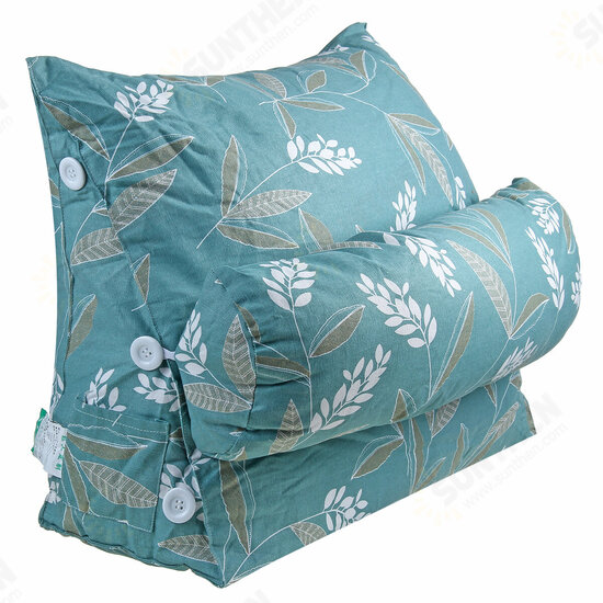 60*50*22CM Triangle Cushion Waist Cushion Rest Pillow Simple Ins Style Removable And Washable (With Headrest) 60*50*22CM Triangle Cushion Waist Cushion Rest Pillow Simple Ins Style Removable And Washable (With Headrest)
