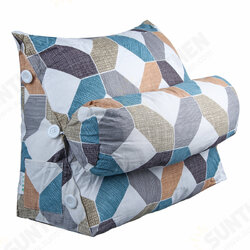 60*50*22CM Triangle Cushion Waist Cushion Rest Pillow Simple Ins Style Removable And Washable (With Headrest) 60*50*22CM Triangle Cushion Waist Cushion Rest Pillow Simple Ins Style Removable And Washable (With Headrest)