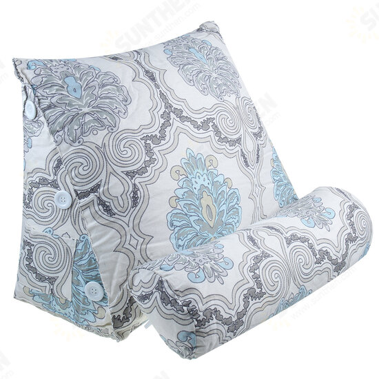 60*50*22CM Triangle Cushion Waist Cushion Rest Pillow Simple Ins Style Removable And Washable (With Headrest) 60*50*22CM Triangle Cushion Waist Cushion Rest Pillow Simple Ins Style Removable And Washable (With Headrest)