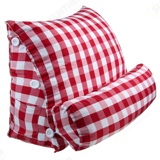 60*50*22CM Triangle Cushion Waist Cushion Rest Pillow Simple Ins Style Removable And Washable (With Headrest) 60*50*22CM Triangle Cushion Waist Cushion Rest Pillow Simple Ins Style Removable And Washable (With Headrest)