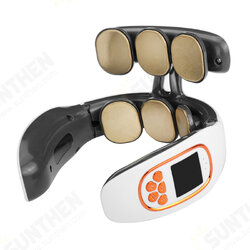 6/3 Head USB Wireless Neck Electric Massager Cervical Infrared Heating Vibration Massage 6/3 Head USB Wireless Neck Electric Massager Cervical Infrared Heating Vibration Massage