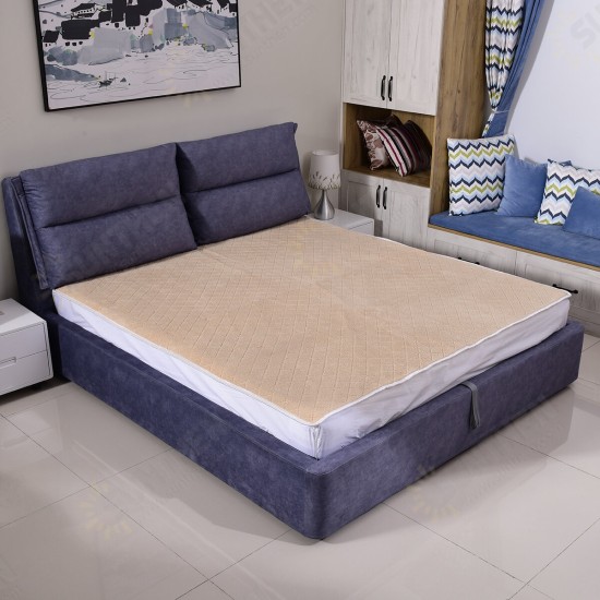 70W 220V Electric Heating Blanket Intelligent Temperature Control Mattress Bedding Winter Warmer Safety Washable Heating Pad 70W 220V Electric Heating Blanket Intelligent Temperature Control Mattress Bedding Winter Warmer Safety Washable Heating Pad
