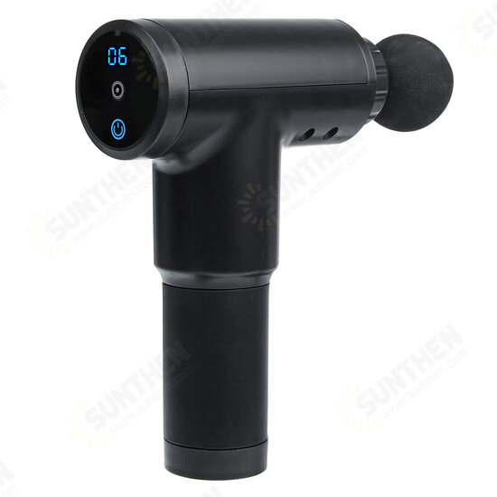 7200rpm 2500mah LCD Electric Fascia Massager 6 Speeds Muscle Pain Relief Therapy Device W/ 4 Head 7200rpm 2500mah LCD Electric Fascia Massager 6 Speeds Muscle Pain Relief Therapy Device W/ 4 Head