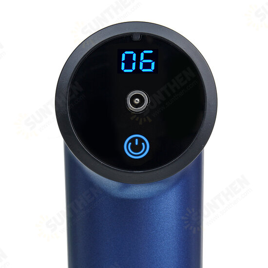 7200rpm 2500mah LCD Electric Fascia Massager 6 Speeds Muscle Pain Relief Therapy Device W/ 4 Head 7200rpm 2500mah LCD Electric Fascia Massager 6 Speeds Muscle Pain Relief Therapy Device W/ 4 Head
