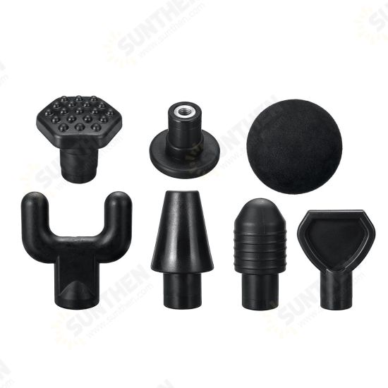 7Pcs Electric Massager Replacement Tips Head Muscle Massager Head Tip For Vibration Device 7Pcs Electric Massager Replacement Tips Head Muscle Massager Head Tip For Vibration Device
