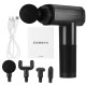 80W Smart Touch LED Electric Percussive Massager 4 Gears USB Rechargeable Deep Muscle Shock Vibration Relaxing Therapy Device + 4 Heads 80W Smart Touch LED Electric Percussive Massager 4 Gears USB Rechargeable Deep Muscle Shock Vibration Relaxing Therapy Device + 4 Heads
