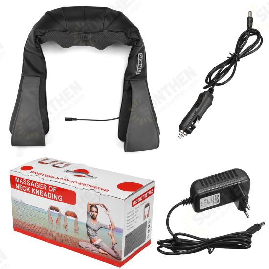 8D Eletcric Neck Heating Massager Deep Kneading Massage Pillow for Shoulder Neck Back 8D Eletcric Neck Heating Massager Deep Kneading Massage Pillow for Shoulder Neck Back