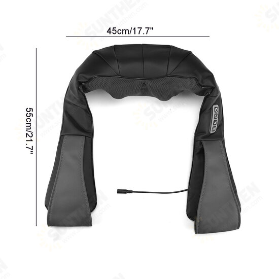 8D Eletcric Neck Heating Massager Deep Kneading Massage Pillow for Shoulder Neck Back 8D Eletcric Neck Heating Massager Deep Kneading Massage Pillow for Shoulder Neck Back