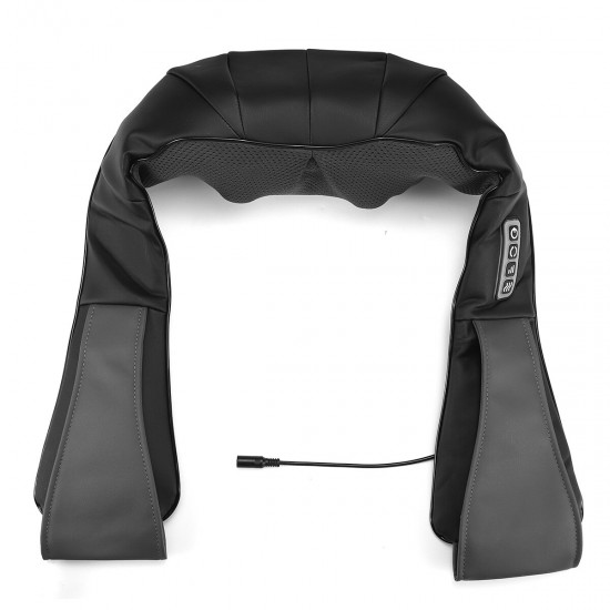 8D Eletcric Neck Heating Massager Deep Kneading Massage Pillow for Shoulder Neck Back
