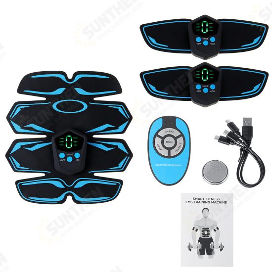 8Pcs Abdominal Patch Rechargeable Muscle Stickers Abdominal Health Equipment 8Pcs Abdominal Patch Rechargeable Muscle Stickers Abdominal Health Equipment