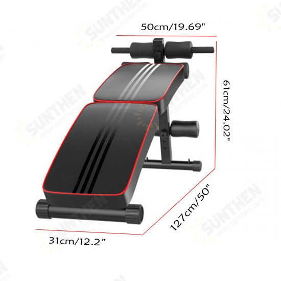 Adjustable Sit up Bench Crunch Board Abdominal Fitness Home Gym Exercise Adjustable Sit up Bench Crunch Board Abdominal Fitness Home Gym Exercise