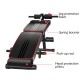Adjustable Sit up Bench Crunch Board Abdominal Fitness Home Gym Exercise Adjustable Sit up Bench Crunch Board Abdominal Fitness Home Gym Exercise