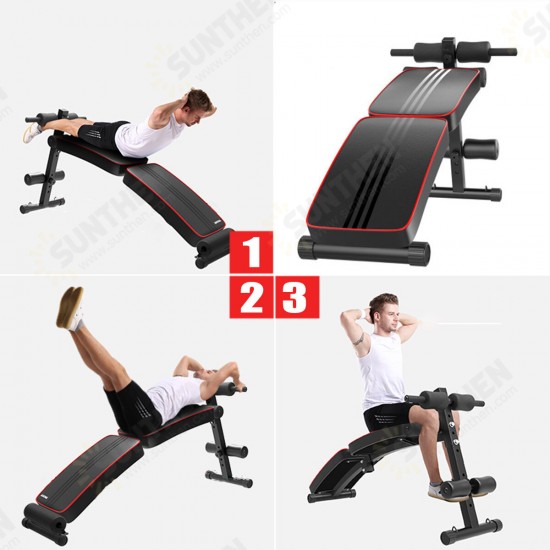 Adjustable Sit up Bench Crunch Board Abdominal Fitness Home Gym Exercise Adjustable Sit up Bench Crunch Board Abdominal Fitness Home Gym Exercise