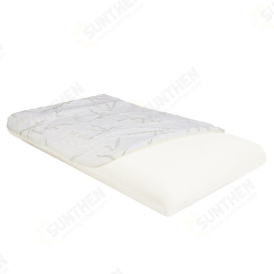 Bamboo Memory Foam Pillow Reversible Pillow Orthopedic Slow Rebound Cervical Neck Pain Relief