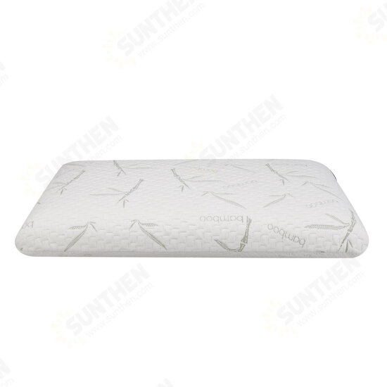 Bamboo Memory Foam Pillow Reversible Pillow Orthopedic Slow Rebound Cervical Neck Pain Relief