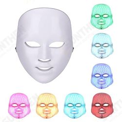 Beauty Mask Machine Seven Color Light LED Photon Mask Equipment Colorful Facial Care Beauty Mask Machine Seven Color Light LED Photon Mask Equipment Colorful Facial Care