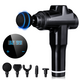 LCD Electric Percussion Massage Guns Muscle Vibration Pain Relief Therapy Deep Tissue Massager W/ 5 Heads LCD Electric Percussion Massage Guns Muscle Vibration Pain Relief Therapy Deep Tissue Massager W/ 5 Heads