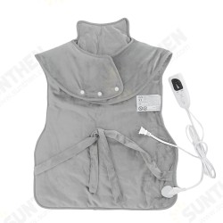 Dehumidification Smart Electric Heating Shawl 6-level Temperature Adjustment Electric Heating Blanket Lightweight LED Indicator Body-warming Electric Shawl Dehumidification Smart Electric Heating Shawl 6-level Temperature Adjustment Electric Heating Blanket Lightweight LED Indicator Body-warming Electric Shawl