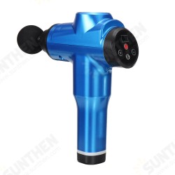Display 12 Gear Percussion Massager 3600mAh Vibration Deep Tissue Muscle Relaxation Electric Massager Device With 5 Tips Display 12 Gear Percussion Massager 3600mAh Vibration Deep Tissue Muscle Relaxation Electric Massager Device With 5 Tips